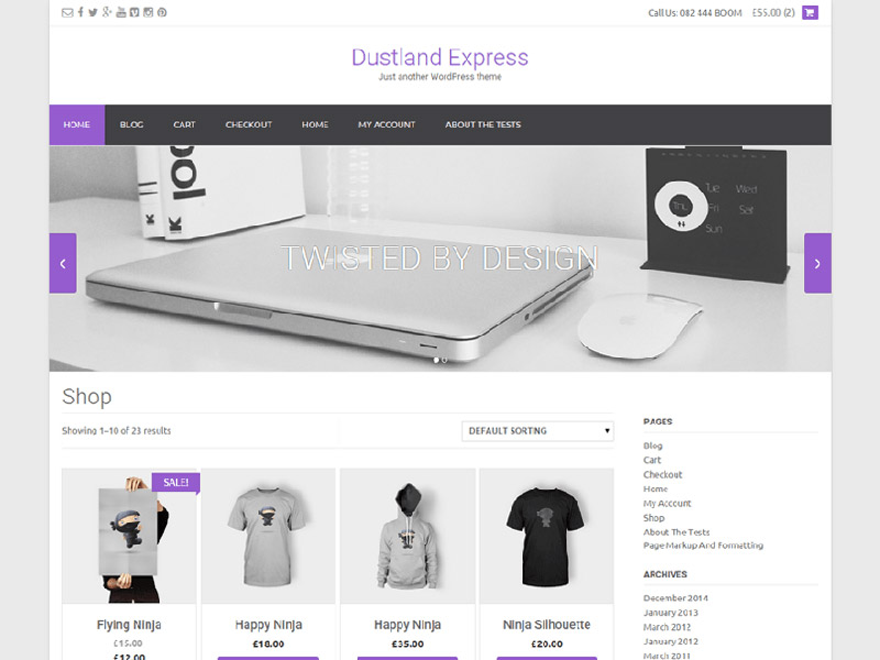 Dustland-Express-Wordpress-Theme-Free